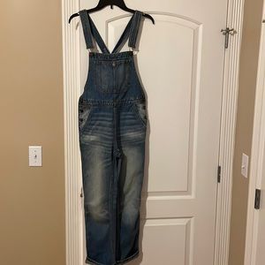 Basically new denim overalls